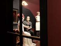 「Guillermo del Toro: At Home with Monsters」会場の様子。