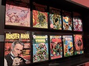 ギレルモ・デル・トロの古いコミック誌のコレクション。