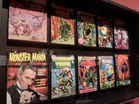 ギレルモ・デル・トロの古いコミック誌のコレクション。