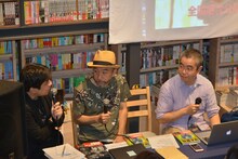 「塚本晋也『野火』全記録」トークイベントの様子。