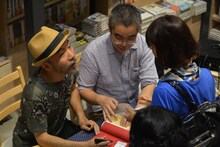 塚本晋也（左）