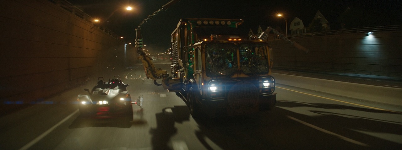 「ミュータント・ニンジャ・タートルズ：影＜シャドウズ＞」に登場するタートルズカー