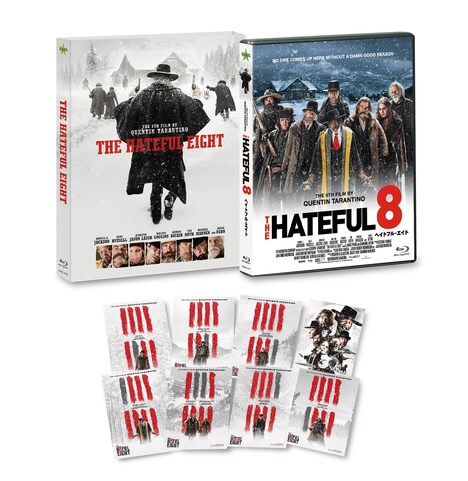 「ヘイトフル・エイト」Blu-ray展開図。