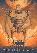「アイアン・ジャイアント シグネチャー・エディション」Blu-rayスペシャルセットに封入されるB2版ポスター。