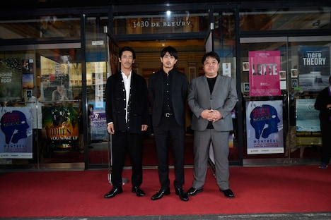 「たたら侍」ワールドプレミアの様子。