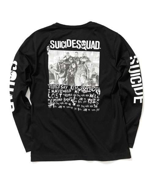 「ESTNATION　EXCLUSIVE」より「PHOTO LONG SLEEVE TEE」（1万2960円）。(c)2016 WARNER BROS. ENTERTAINMENT INC., RATPAC-DUNE ENTERTAINMENT LLCSUICIDE SQUAD and all related characters and elements (c) & (TM) DC Comics and Warner Bros. Entertainment Inc. (s16)