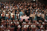 「四月は君の嘘」公開直前イベントの様子。