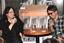 左から岩井俊二監督、真鍋昌平。