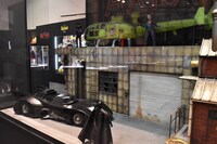 1989年公開のティム・バートン監督作「バットマン」のシーンを再現したジオラマ。