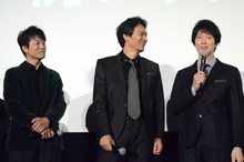 左から寺脇康文、伊原剛志、佐々木蔵之介。