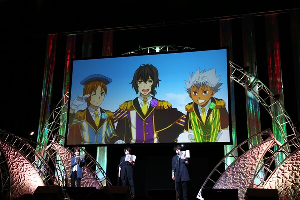 「KING OF PRISM Over The Rainbow SPECIAL THANKS PARTY!」の様子。