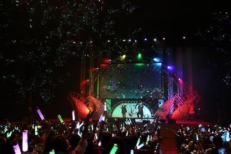 「KING OF PRISM Over The Rainbow SPECIAL THANKS PARTY!」の様子。