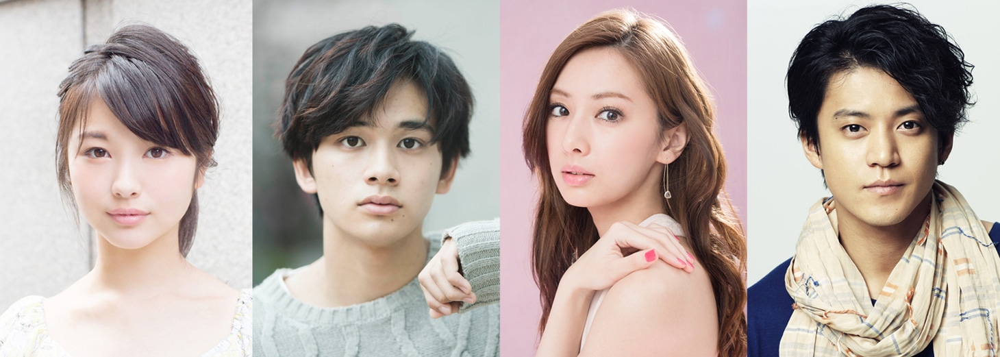 左から浜辺美波、北村匠海（DISH//）、北川景子、小栗旬。