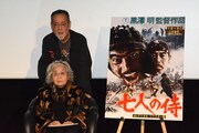 「七人の侍」4Kデジタルリマスター版の上映を記念したトークイベントの様子。