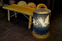 京和傘づくり キングギドラ 照明（6万9660円） TM&(c)TOHO CO., LTD.