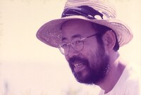 「光る女」撮影時の相米慎二。(c)1987ヤングシネマ'85共同事業体／角川映画