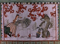 「キツネとウサギ」