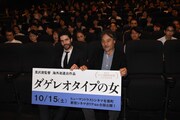 「ダゲレオタイプの女」舞台挨拶付きプレミア上映の様子。
