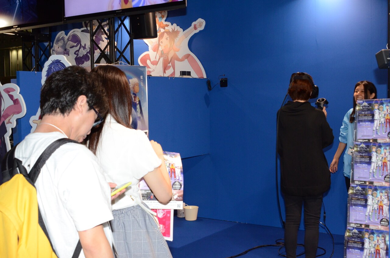 「東京ゲームショウ2016」の様子。