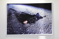 写真展の様子。