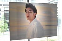 写真展の様子。