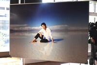 写真展の様子。