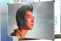 写真展の様子。