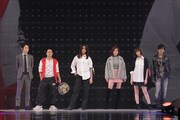 「神戸コレクション2016 AUTUMN & WINTER」より、映画「闇金ウシジマくん」特別ステージの様子。