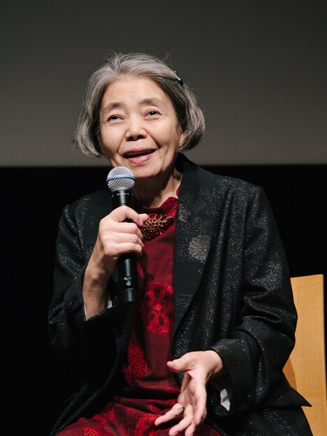 「ちちぶ映画祭2016」の「あん」舞台挨拶に登壇した樹木希林。