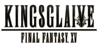 「KINGSGLAIVE FINAL FANTASY XV」ロゴ