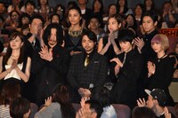 「闇金ウシジマくん Part3」初日舞台挨拶の様子。