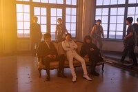 「デスノート Light up the NEW world」撮影現場の様子。