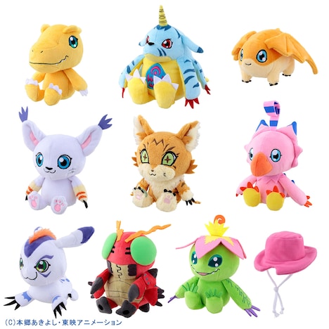 「デジモンアドベンチャー tri.」パートナーデジモンぬいぐるみセット（1万692円）