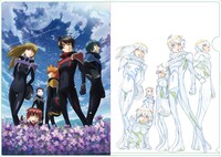 「劇場版マジェスティックプリンス 覚醒の遺伝子」前売り特典のオリジナルクリアファイル。