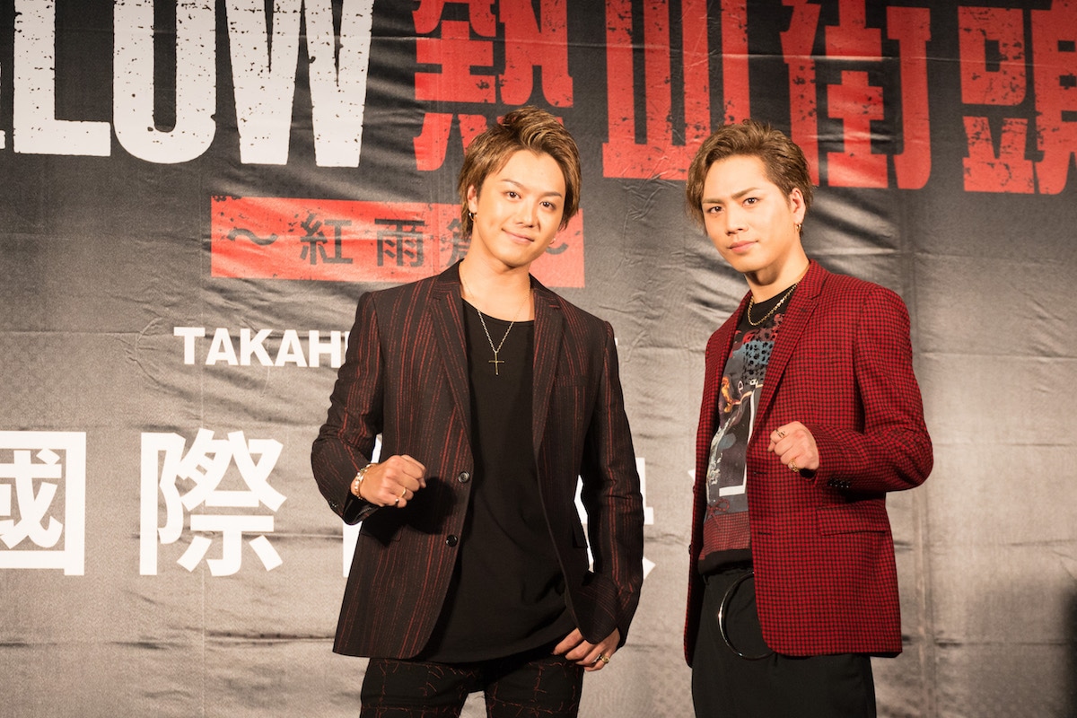 「HiGH&LOW THE RED RAIN」インターナショナルプレミアの様子。