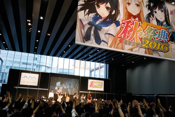 「劇場版 ソードアート・オンライン -オーディナル・スケール-」イベントの様子。