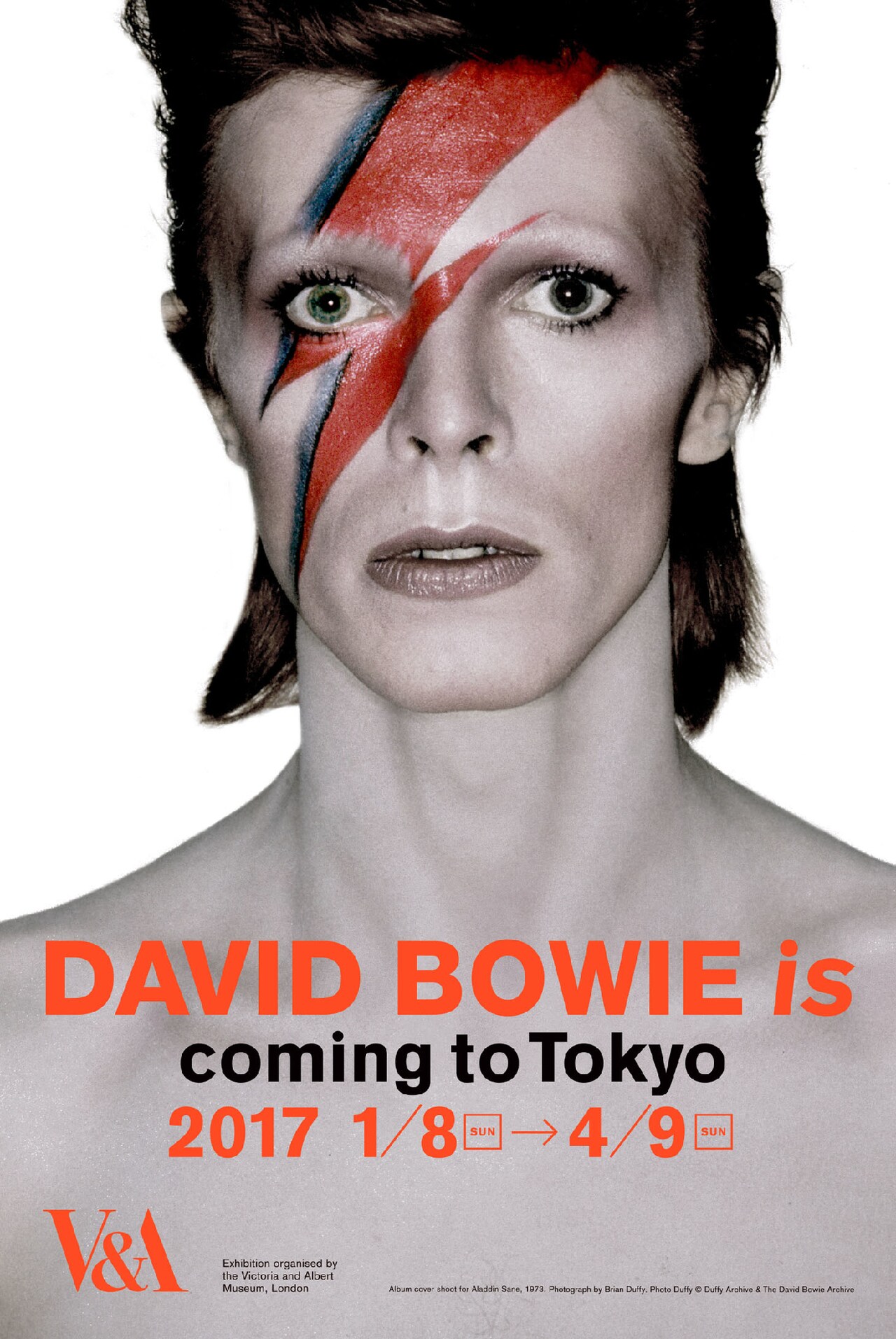 デヴィッド・ボウイ大回顧展　「DAVID BOWIE is」ポスター デヴィッド・ボウイ大回顧展 「DAVID BOWIE is」ポスター