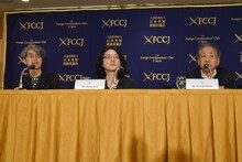 第29回東京国際映画祭「Japan Now監督特集 岩井俊二」会見の様子。