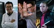 左からジャスティン・リン、J.J.エイブラムス、サイモン・ペッグ。