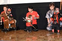 日光さる軍団の猿たち。