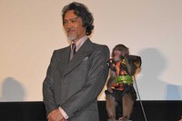 加藤雅也と猿。