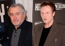 ロバート・デ・ニーロ（左）とクリストファー・ウォーケン（右）。