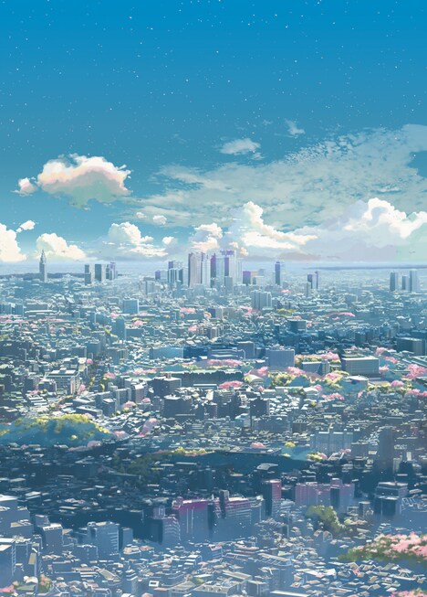 「秒速5センチメートル」ポスタービジュアル (c)Makoto Shinkai / CoMix Wave Films