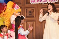 「魔法つかいプリキュア！」に本人役で出演することを喜ぶ渡辺麻友。
