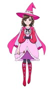 「魔法つかいプリキュア!」で渡辺麻友が演じるキャラクター・マユのビジュアル。(c)ABC・東映アニメーション