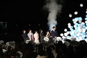 「疾風ロンド」完成披露プレミアムイベントの様子。