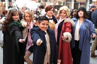 「ファンタスティック・ビーストと魔法使いの旅」ファンイベントの様子。