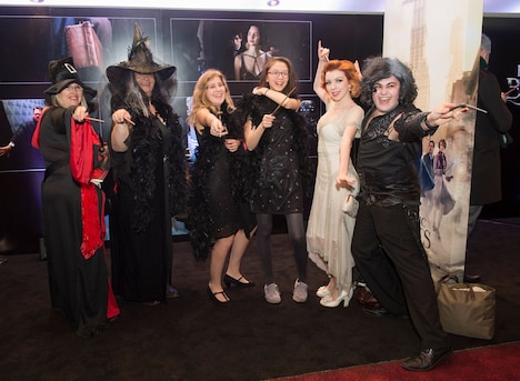 「ファンタスティック・ビーストと魔法使いの旅」ファンイベントの様子。