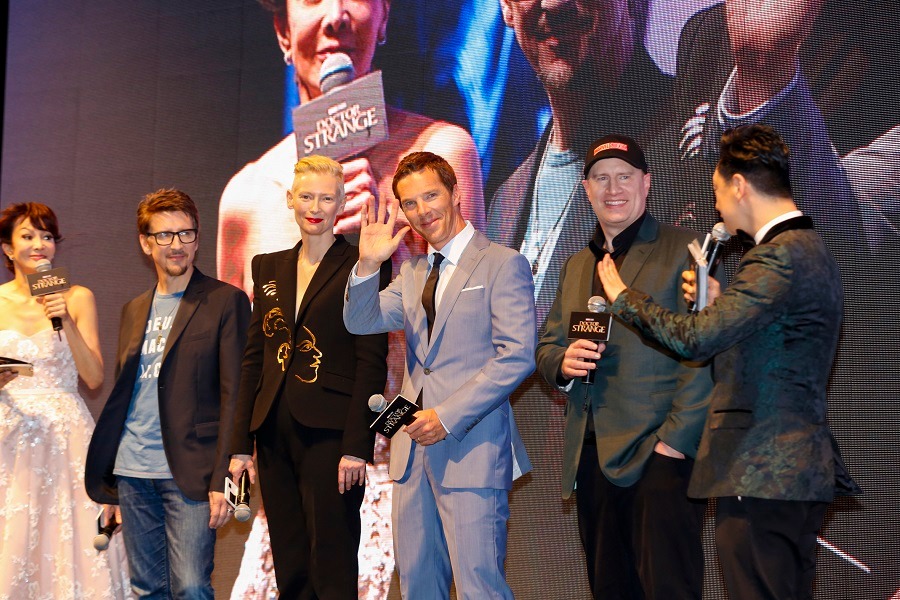 「ドクター・ストレンジ」香港でのファンイベントの様子。