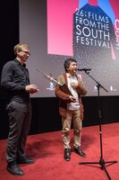 第26回フィルムズ・フロム・ザ・サウス映画祭にてグランプリを受賞した是枝裕和。撮影 Johnny Vaet Nordskog